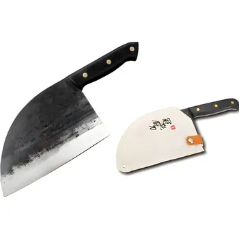 IZMAEL Kuchyňský sekáček SA 19955 Černá/S pouzdrem 16.5 cm