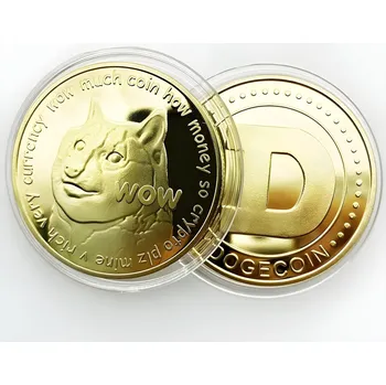 Mince Dogecoin Zlatá