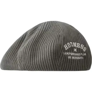 Čepice IZMAEL Pletený baret Hotness Šedá
