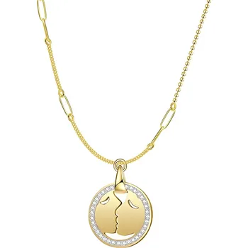 Náhrdelník IZMAEL Náhrdelník Double Face Zlatá KP21663