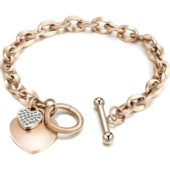 Náramek IZMAEL Náramek DH 17826 Zlatá/Růžová KP17826