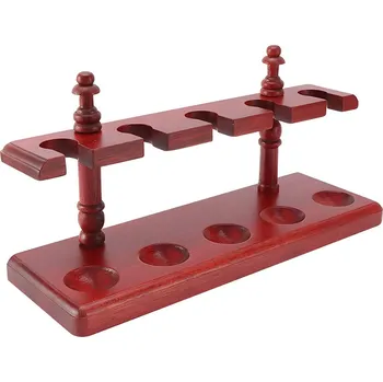 Stojan na víno IZMAEL Dřevěný stojan na dýmky FT03256