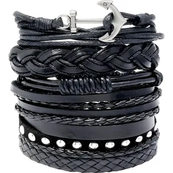 Náramek IZMAEL Pánské náramky CO 34314 Černá KP34314