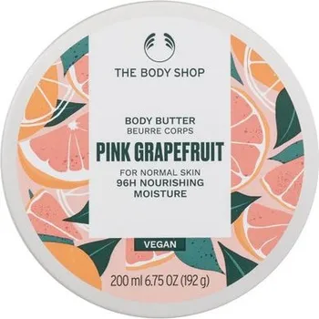 Tělový krém The Body Shop Pink Grapefruit Body Butter - Tělové máslo 200 ml