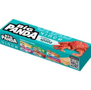 Chips Big Panda chips krabí 50g