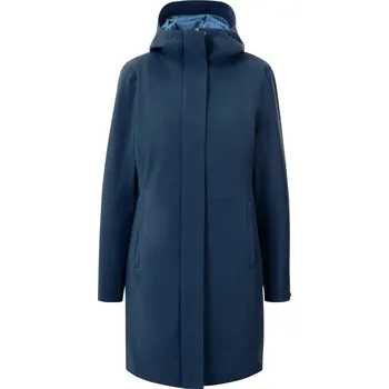 Dámský kabát 692853 - Tchibo - Funkční kabát s vestou 3 v 1 - pro ženy - vel. 44 - barva: modrá