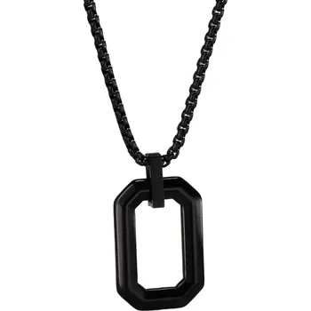 Náhrdelník IZMAEL Náhrdleník TI 34148 Černá KP34148