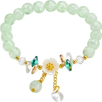 Náramek IZMAEL Náramky SC 38339 Zelená KP38339