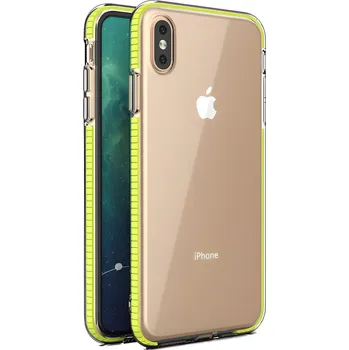 Pouzdro na mobilní telefon IZMAEL.eu Pouzdro Spring clear TPU pro Apple iPhone XS Max 11