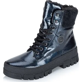 Dámská obuv Dámská kotníková obuv RIEKER Y0220-14 modrá W5 37