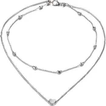 Náhrdelník IZMAEL Náhrdelník SI 35532 Stříbrná KP35532