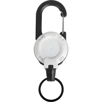 karabina Karabína s navíjacím lankom - Biela