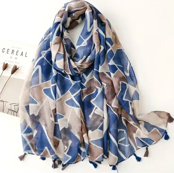 Šátek Šátek AR 38350 Modrá/Hnědá