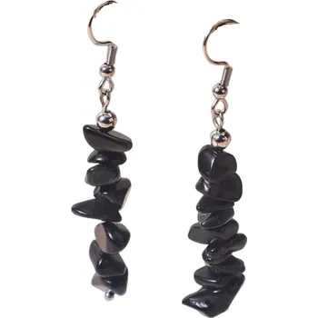 Náušnice IZMAEL Náušnice CR 28477 Černá KP28477