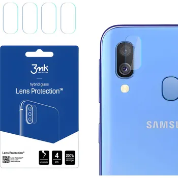 4x Sklo na kameru 3mk pro Samsung Galaxy A40 KP20920