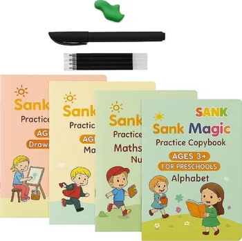 Výuková hračka Sada sešitů pro děti Zelený ergonomický úchop