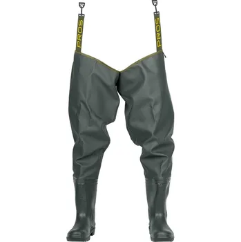 Prsačky PROS brodící holinky Thigh STANDARD Plavitex Heavy Duty Oliv Varianta: vel.47