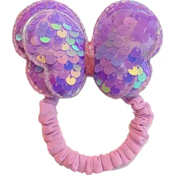 Gumička do vlasů SH 38256 Fialová