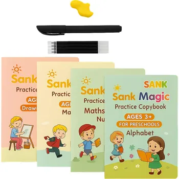 Sada sešitů pro děti Žlutý ergonomický úchop