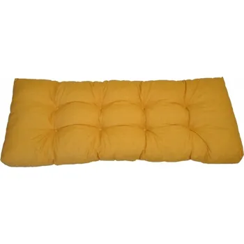 Podsedák Axin Trading s.r.o. Opěradlový polstr na paletu 120x50 žlutý melír