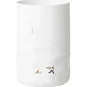 Váza räder Porcelánová váza Dog Sled