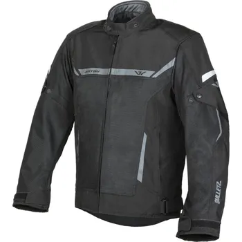 Moto bunda Bunda Bullet II Flow, AYRTON (černá/tmavě šedá) 2026 3XL