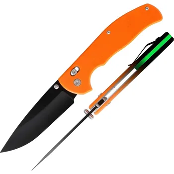 kapesní nůž HARAHU Outdoorový skládací nůž CO 37267 FA3277 Oranžová 9.5 cm