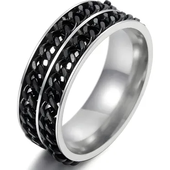 Prsten IZMAEL Prsten WA 17050 Černá KP17050 55mm KP17050