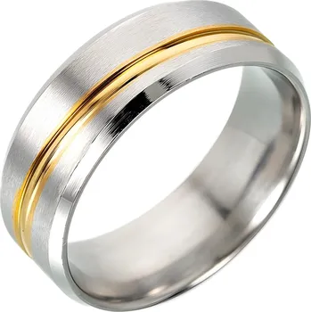 Prsten IZMAEL Prsten JO 17337 Stř./Zlatá KP17337 55mm KP17337