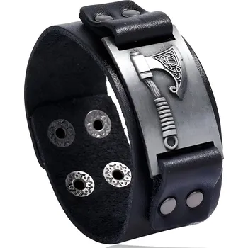 Náramek IZMAEL Náramek Axe Černá KP34339