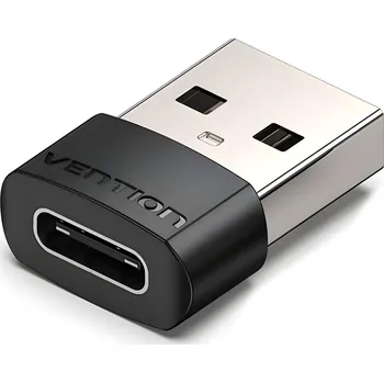 Datové redukce Vention OTG adaptér Type C pro USB 2.0 – 480 Mbps Černá
