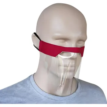 rouška IZMAEL Plastové Ochranné Rouška Červená univerzálne 9 ks