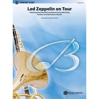 Led Zeppelin on Tour (noty pro koncertní orchestr, party, partitura)