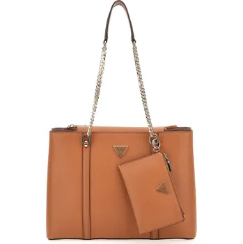 Kabelka Kabelka GUESS ECO CRAIG HIGH SOCY CARRYALL HWEVG896823-COG – Hnědá