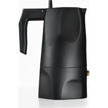 Kávovar Espresso kávovar Ossidiana, černý, prům. 12 cm - Alessi