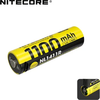 Článková baterie Dobíjecí USB baterie Li-Ion 14500 Nitecore 1100mAh NL1411R