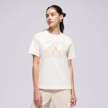 Chlapecké tričko Jordan Tričko Jdg 23 Floral Ss Tee Girl Krémová 122-128 Cm
