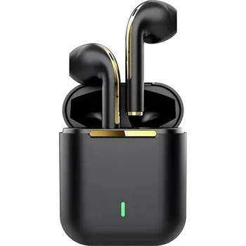 Sluchátka Bezdrátová sluchátka s mikrofonem Černá