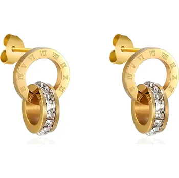 Náušnice IZMAEL Náušnice CA 28400 Zlatá KP28400