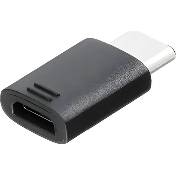 Datové redukce Adaptér Micro USB na Typ C Černá