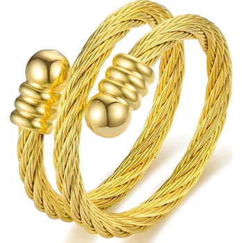 Prsten IZMAEL Prsteň RO-17095 - Zlatá KP17095