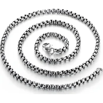 Řetízek IZMAEL Řetízek TA 34742 Stříbrná/50cm/4mm KP34742