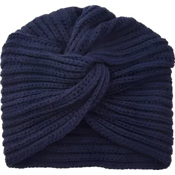 Čepice Turbanová Čepice Tm.Modrá