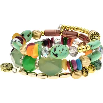 Náramek IZMAEL Náramek SP 29266 Zelená KP29266