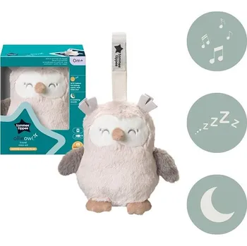 Hračka pro nejmenší Tommee Tippee Grofriend Závěsná hračka s hudbou, Ollie the Owl