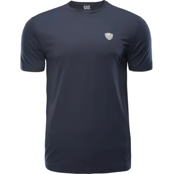 Pánské tričko Pánské Tričko s krátkým rukávem EA7 TRAIN PREMIUM SHIELD M TEE SS VI PA 8NPT16PJRGZ1562 – Tmavě modrá S