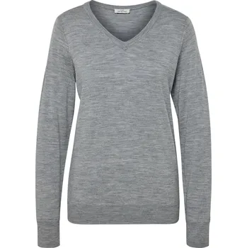 Dámský svetr 713535 - Tchibo - Svetr z jemného úpletu merino - pro ženy - vel. L 44/46 - barva: šedá