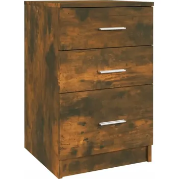 Noční stolek Noční stolek dřevěný 40x40x63 cm - dub