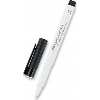 Popisovač Faber-Castell Pitt Artist Pen bílý 1,5 mm