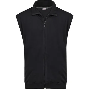 Pánská vesta ADAMO vesta pánská 159207 nadměrná velikost černá 3XL